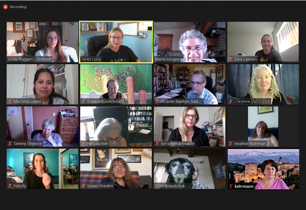 EFA Los Angeles Area Holds Summer Chapter Meeting on Zoom